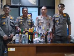 Diduga Jual Miras Warung Jamu di Sawangan Depok Digerebek Polisi