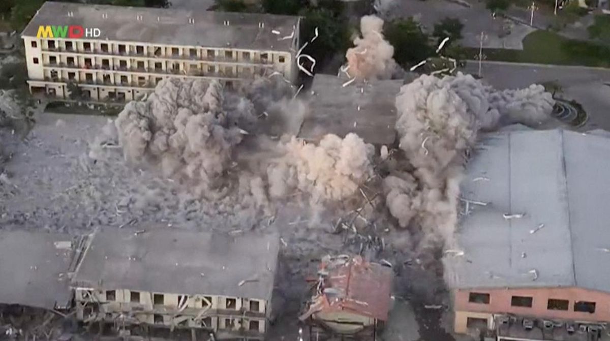 Penampakan Gedung Pusat Scam